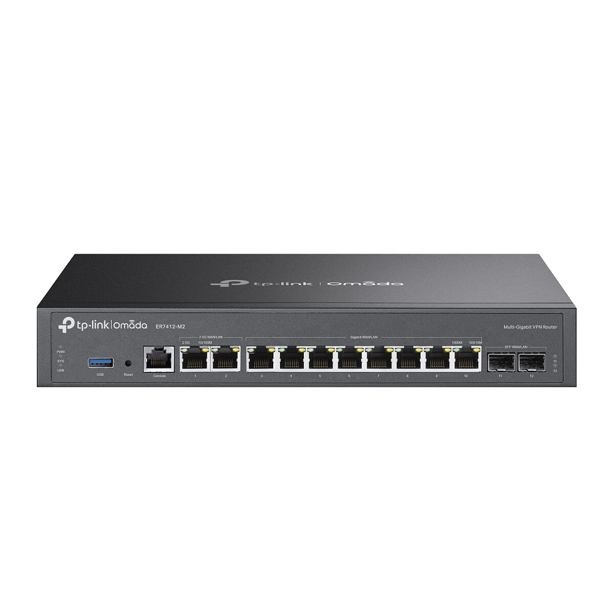 TP Link Omada ER7412 M2 Routeur connecté 2.5 Gigabit Ethernet Gigabit Ethernet Neuf - vue 5