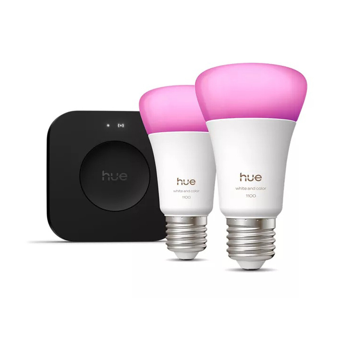 Philips Hue Pro and Color Ambiance Kit de démarrage E27 A60 Bluetooth x 2