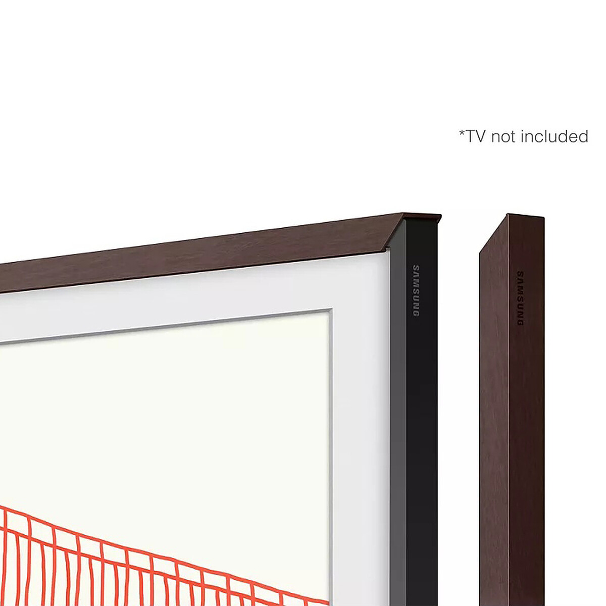 Cadre The Frame 43'' Noyer - vue 6