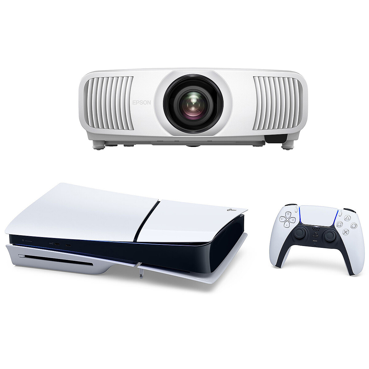 Epson EH-LS11000W + Sony PlayStation 5 Slim - Epson