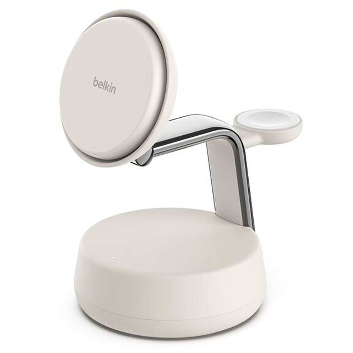 Belkin Chargeur 3 en 1, 25W pour iphone, Airpods et AppleWatch QI2.2 (Sable) - Belkin