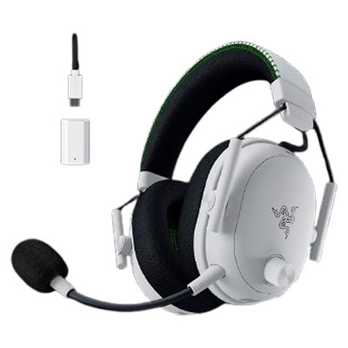 Razer BlackShark V3 Pro Xbox |X Casque e Sport sans Fil avec ANC Réduction Active du Bruit Haut parleurs Triforce 50mm HyperSpeed 2 4 GHz & Bluetooth Equilibre JeuChat XboxPC |