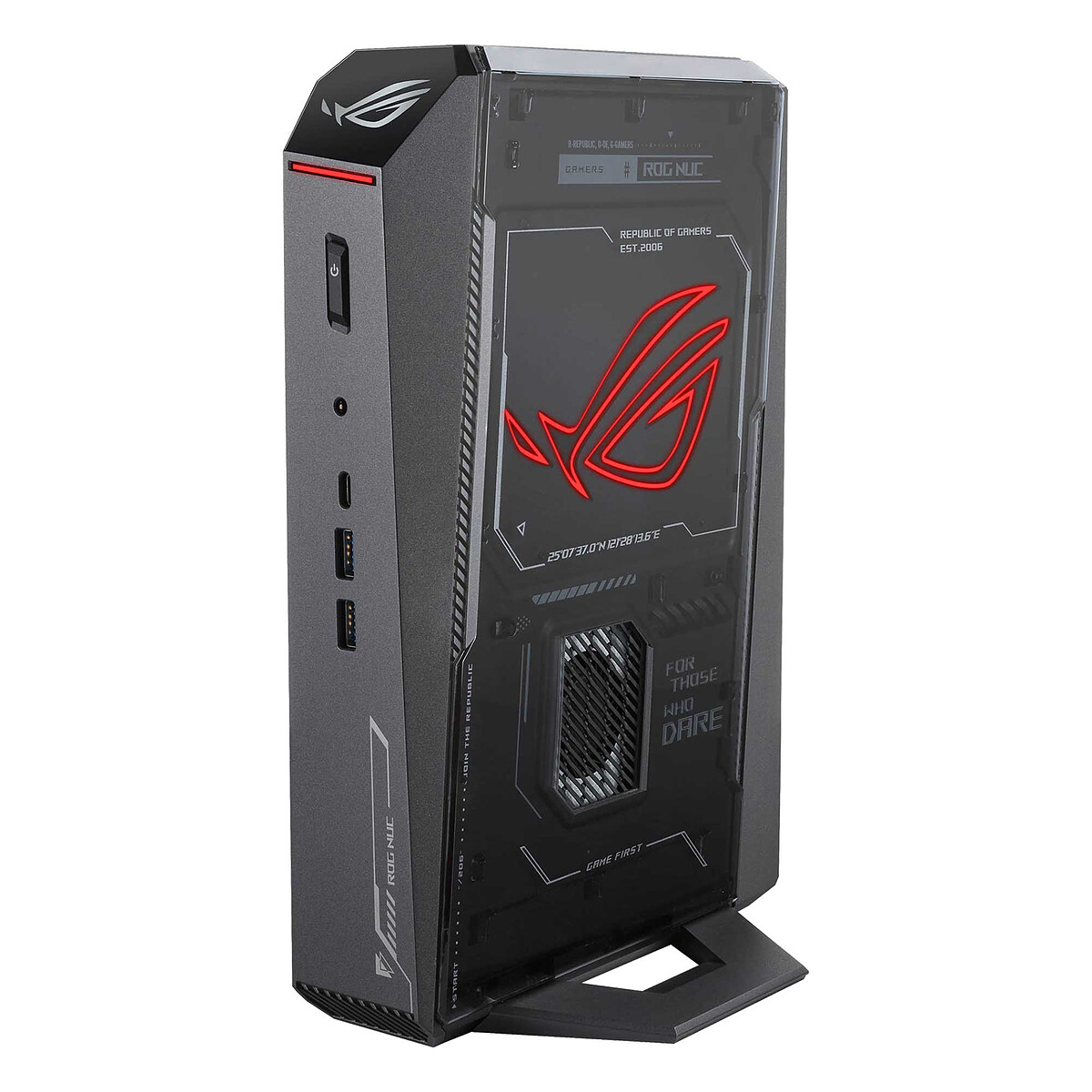 ASUS ROG NUC RNUC15JNK9X28AA2 Intel Core Ultra 9 275HX DDR5 SDRAM SSD NVIDIA GeForce RTX 5080 Windows 11 Home USFF Mini - vue 2