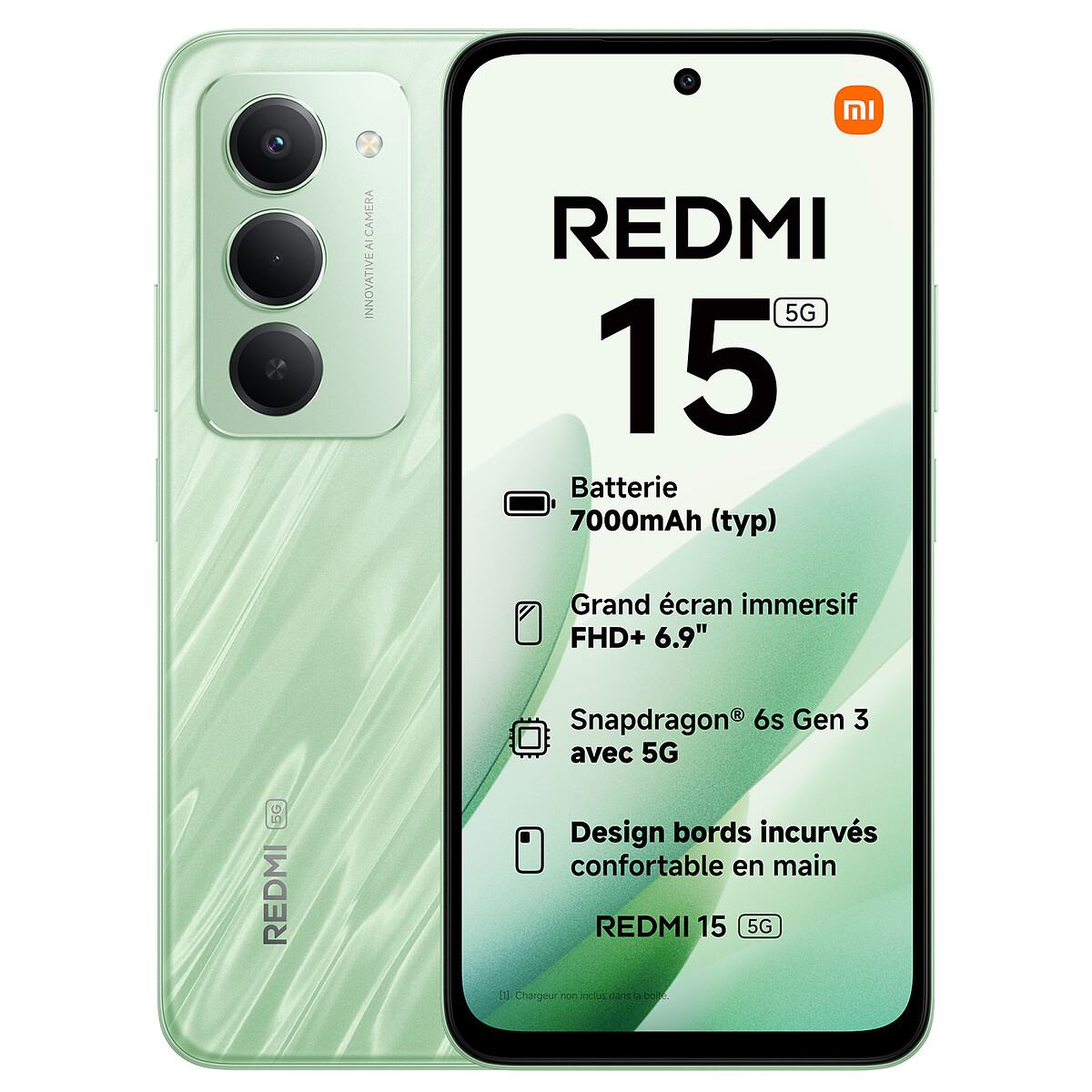 Xiaomi Redmi 15 5G Vert (8 Go / 256 Go) - Xiaomi