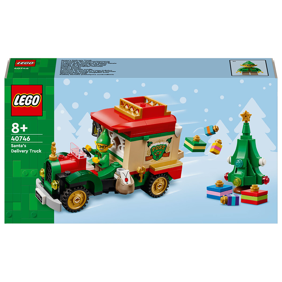 Lego Le Traîneau Du Père Noël 40499 Lego Le Conditionnement - vue 5