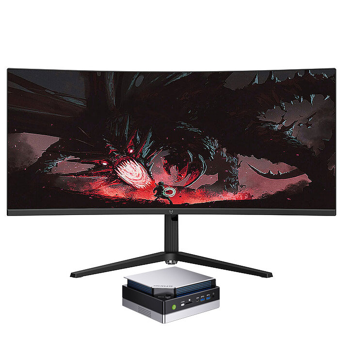 Mini PC Workstation AI RAI-MAX+395 128/2048 34" W11P - Générique