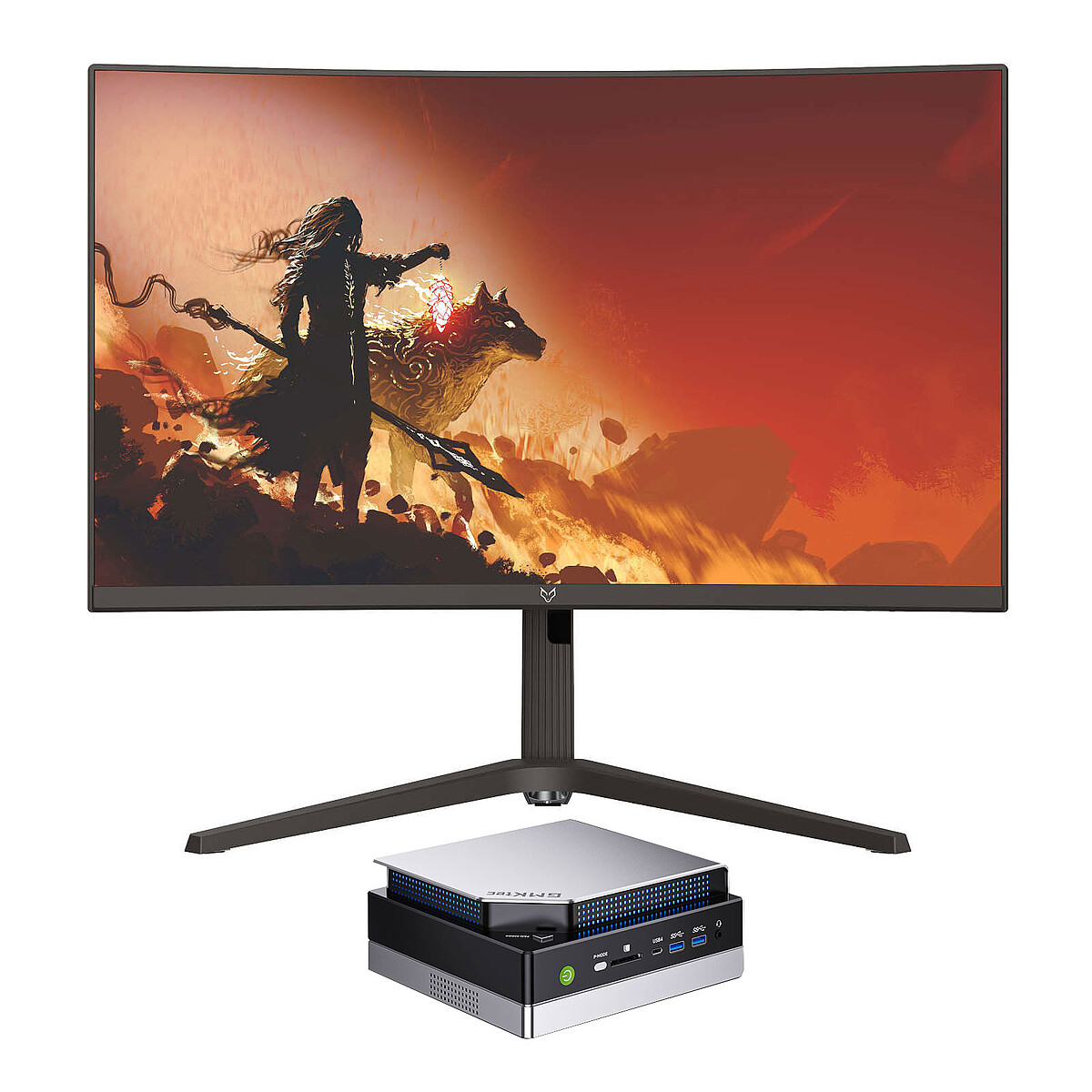 Mini PC Workstation AI RAI-MAX+395 128/2048 27" W11P - Générique