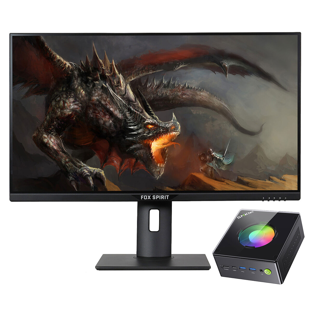 Mini PC Workstation R9-8945HS 32/2048 28" W11P - Générique