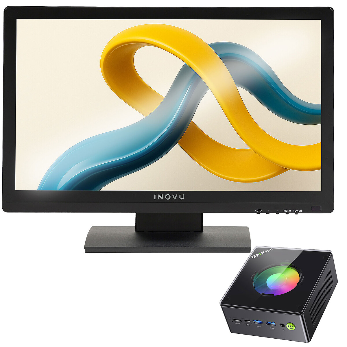 Mini PC Workstation R9-8945HS 32/1024 23.8" Tactile W11P - Générique