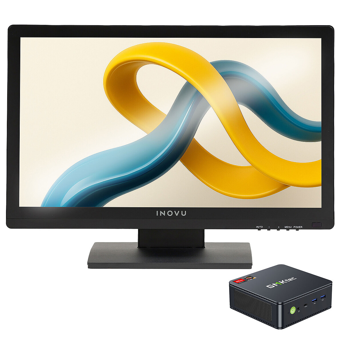 Mini PC Workstation R7-7730U 16/1024 23.8" Tactile W11P - Générique