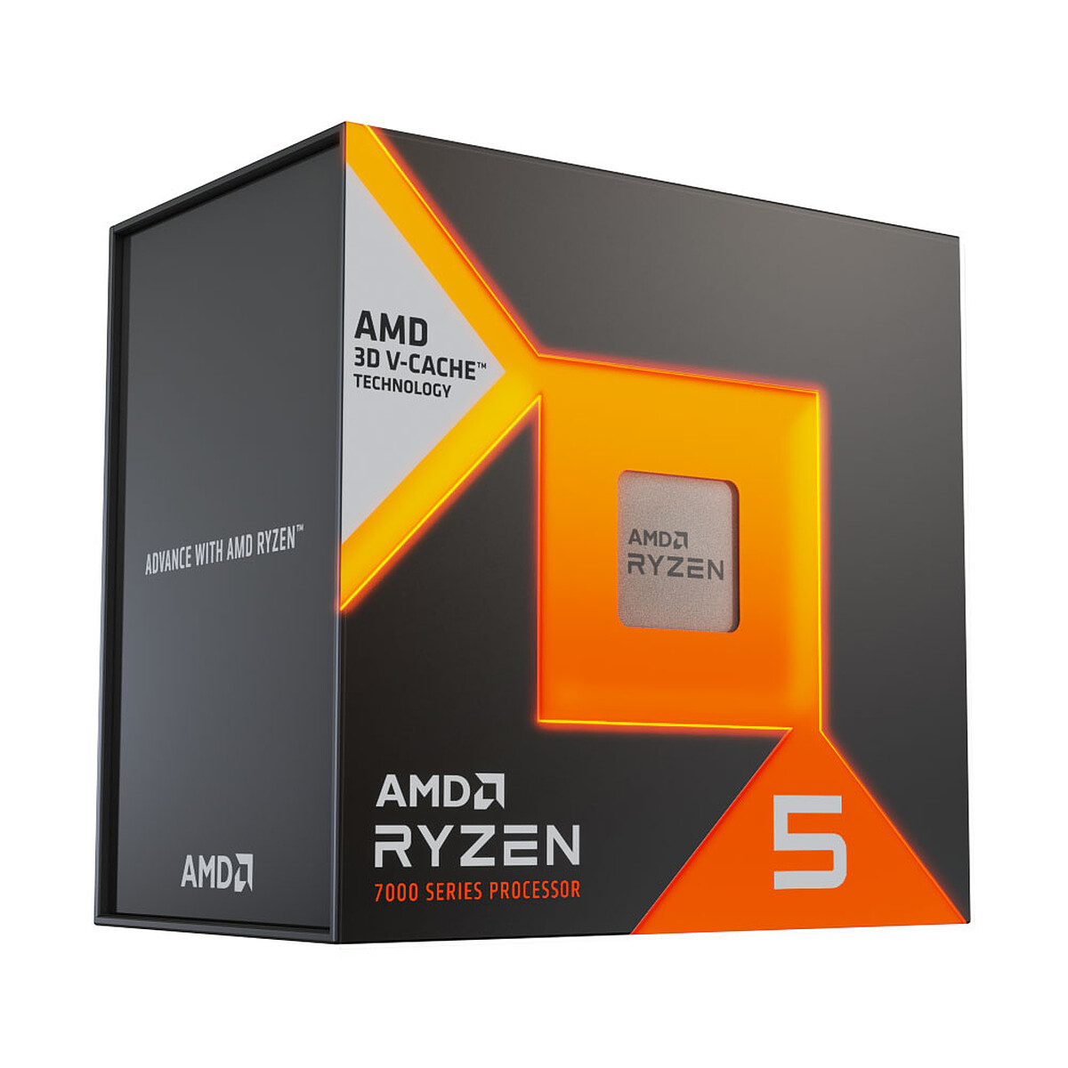 Processeur AMD Ryzen 5 7500X3D - vue 3