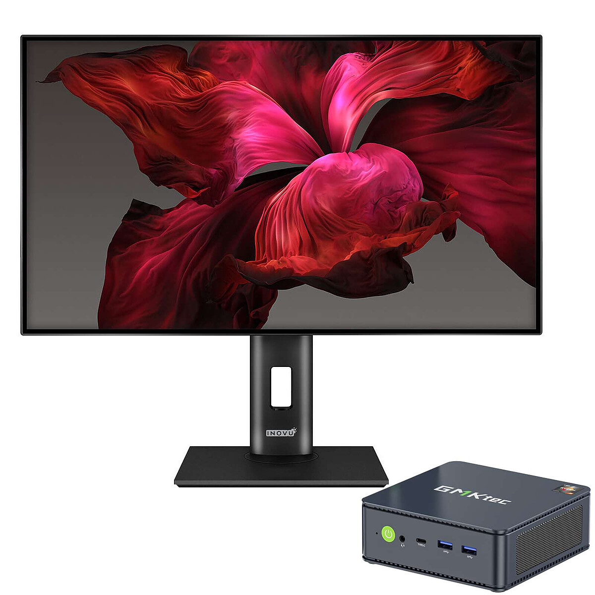 Mini PC Workstation R7-5825U 16/512 27" W11P - Générique