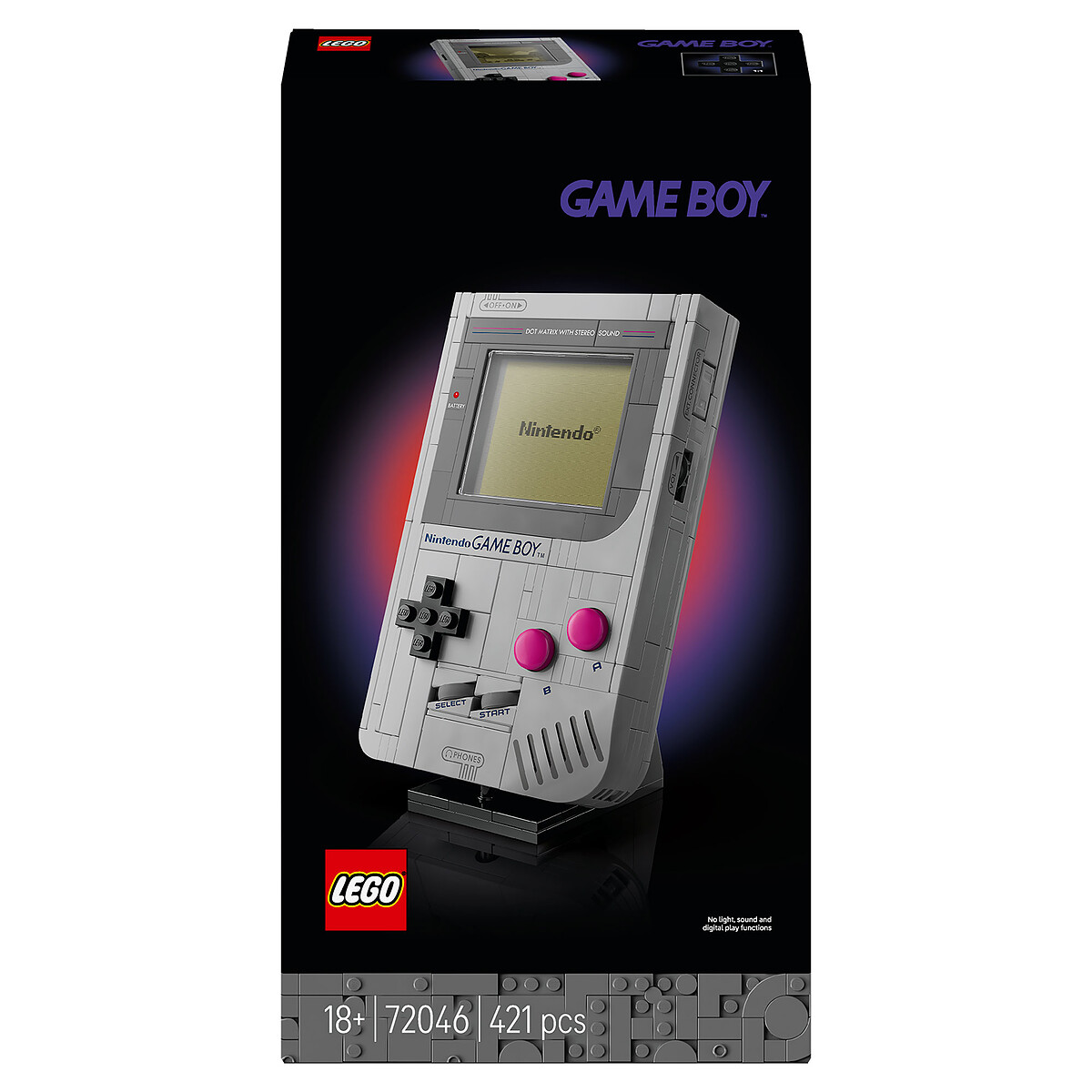 LEGO Super Mario 72046 Game Boy Set de Construction pour Adulte Décoration Rétro - vue 9