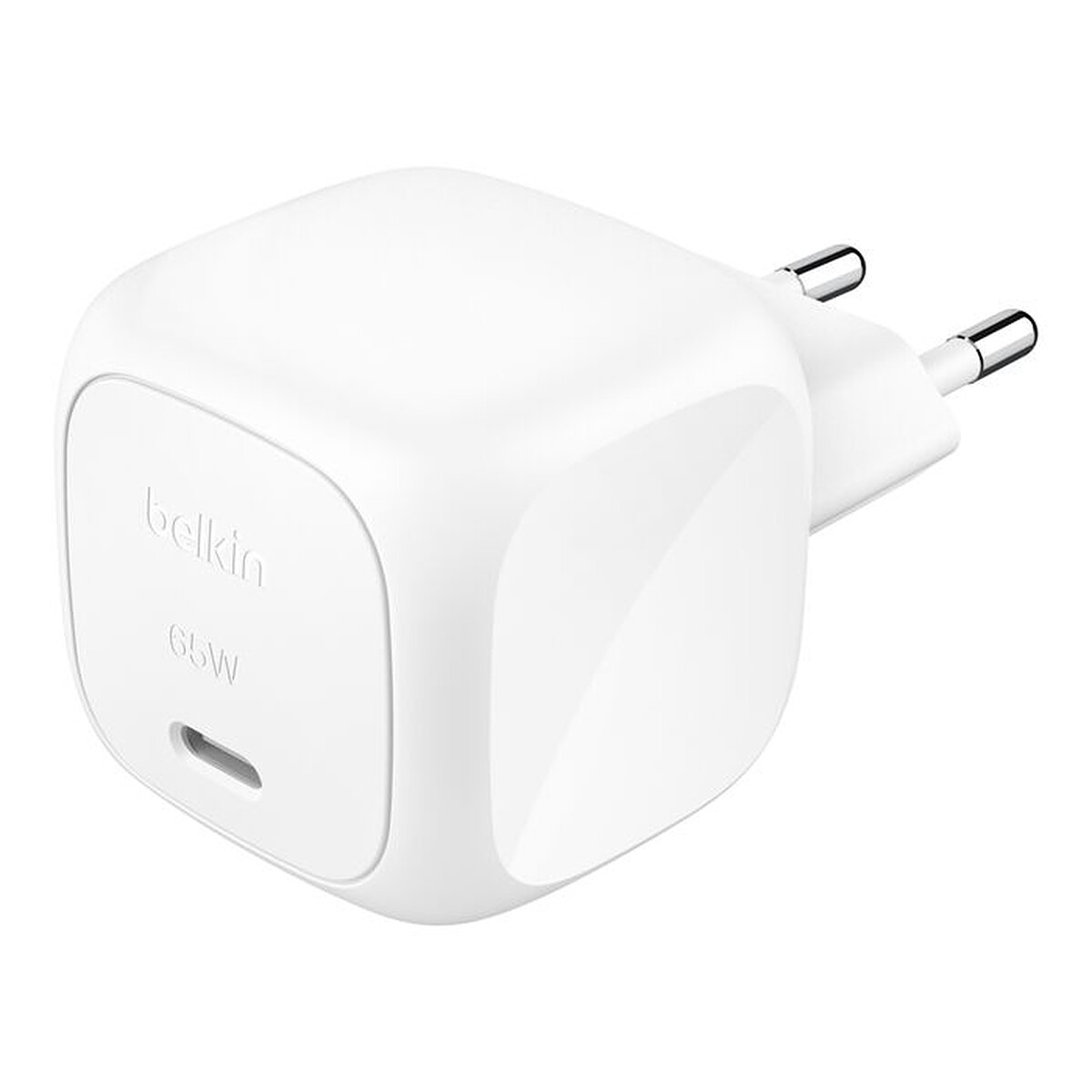 Belkin Chargeur USB-C Compact 65W max pour PC, MacBook et Smartphone