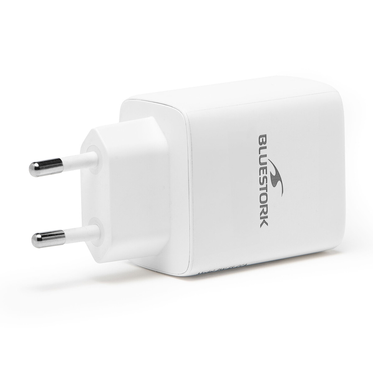 Bluestork Chargeur USB-C/A 65W Power Delivery (Blanc) - Bluestork