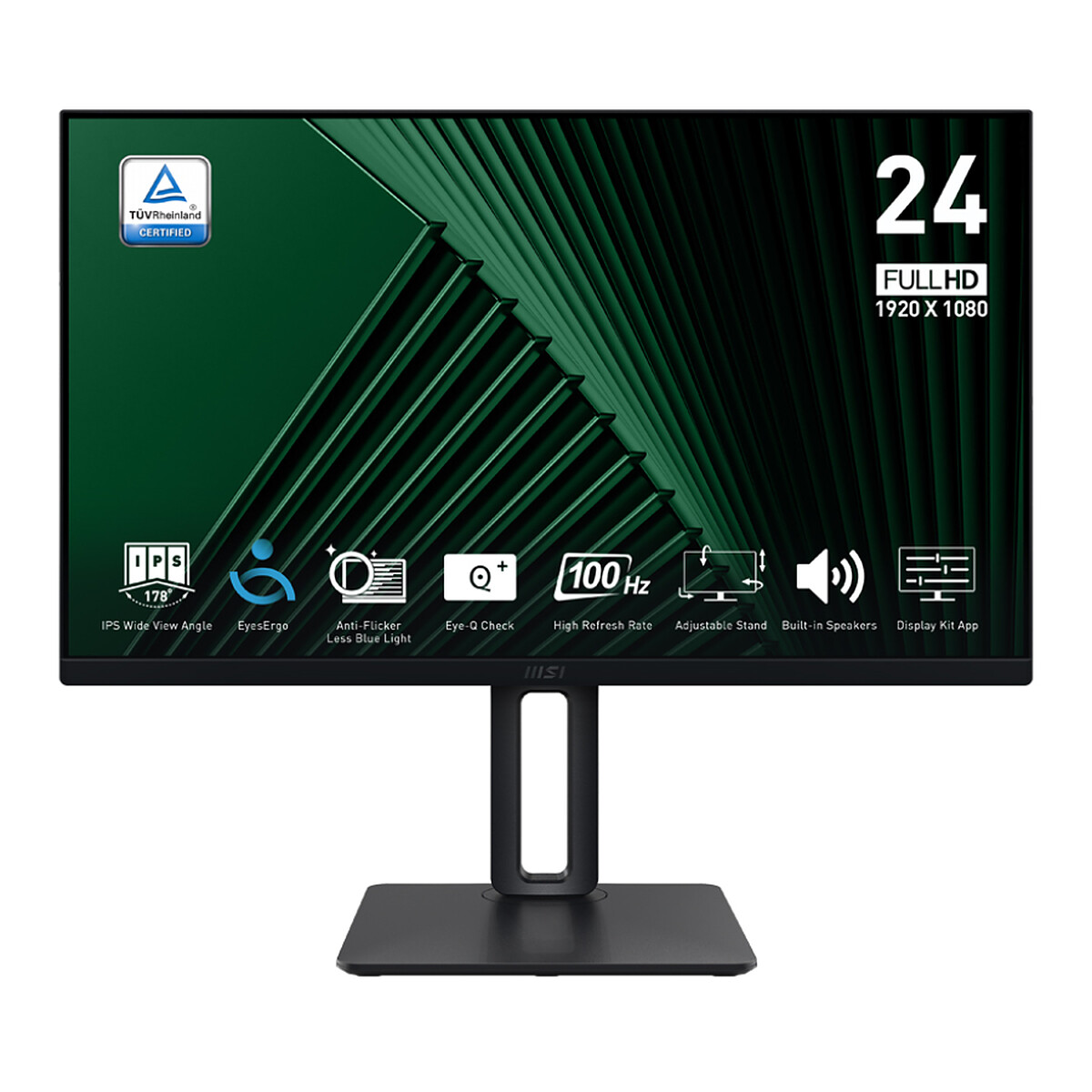 MSI Pro MP245PG écran plat de PC 60 5 cm 23.8 1920 x 1080 pixels Full HD LCD Neuf - vue 8