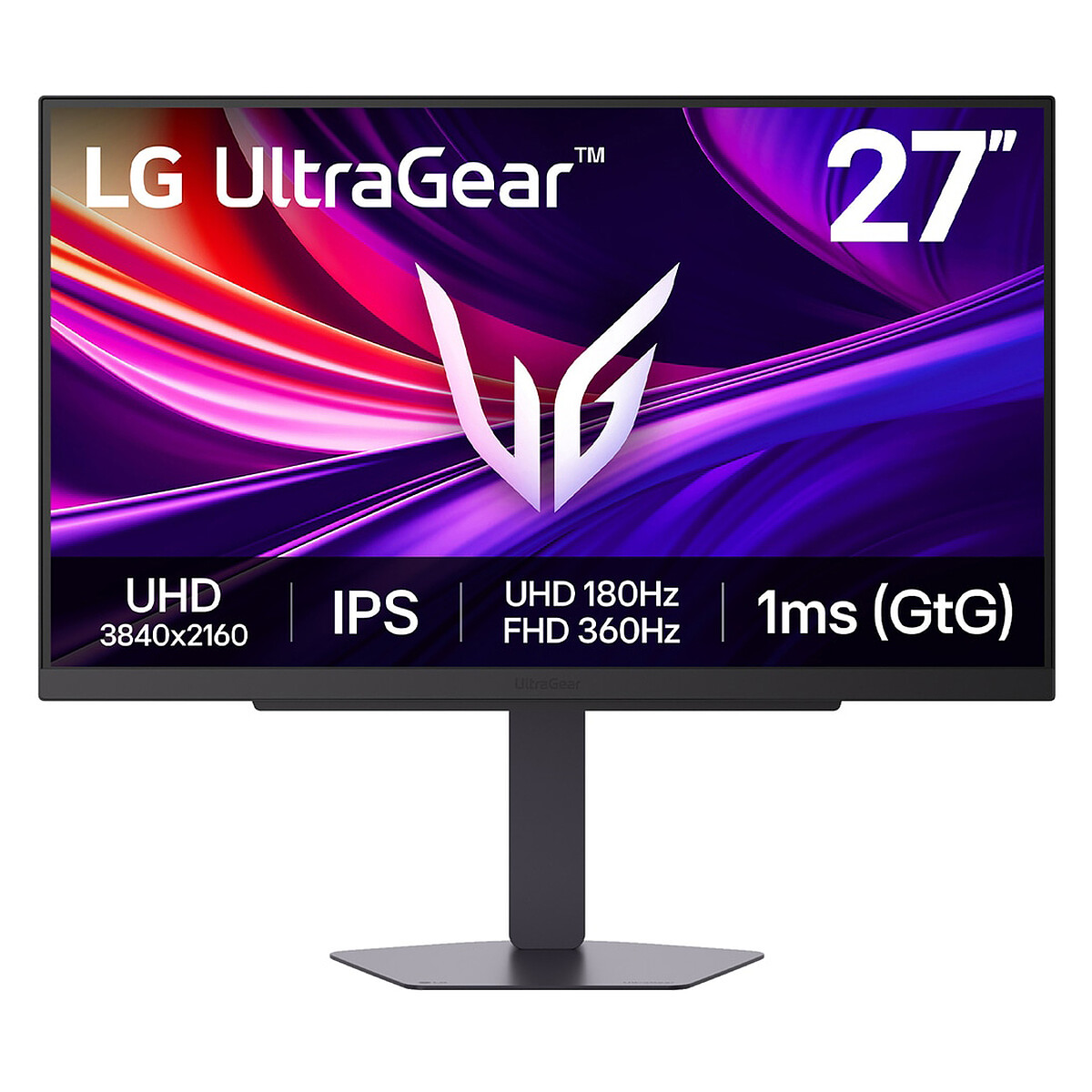 LG 27G810A B Moniteur Gaming 27 4K IPS 180 Hz 1 ms