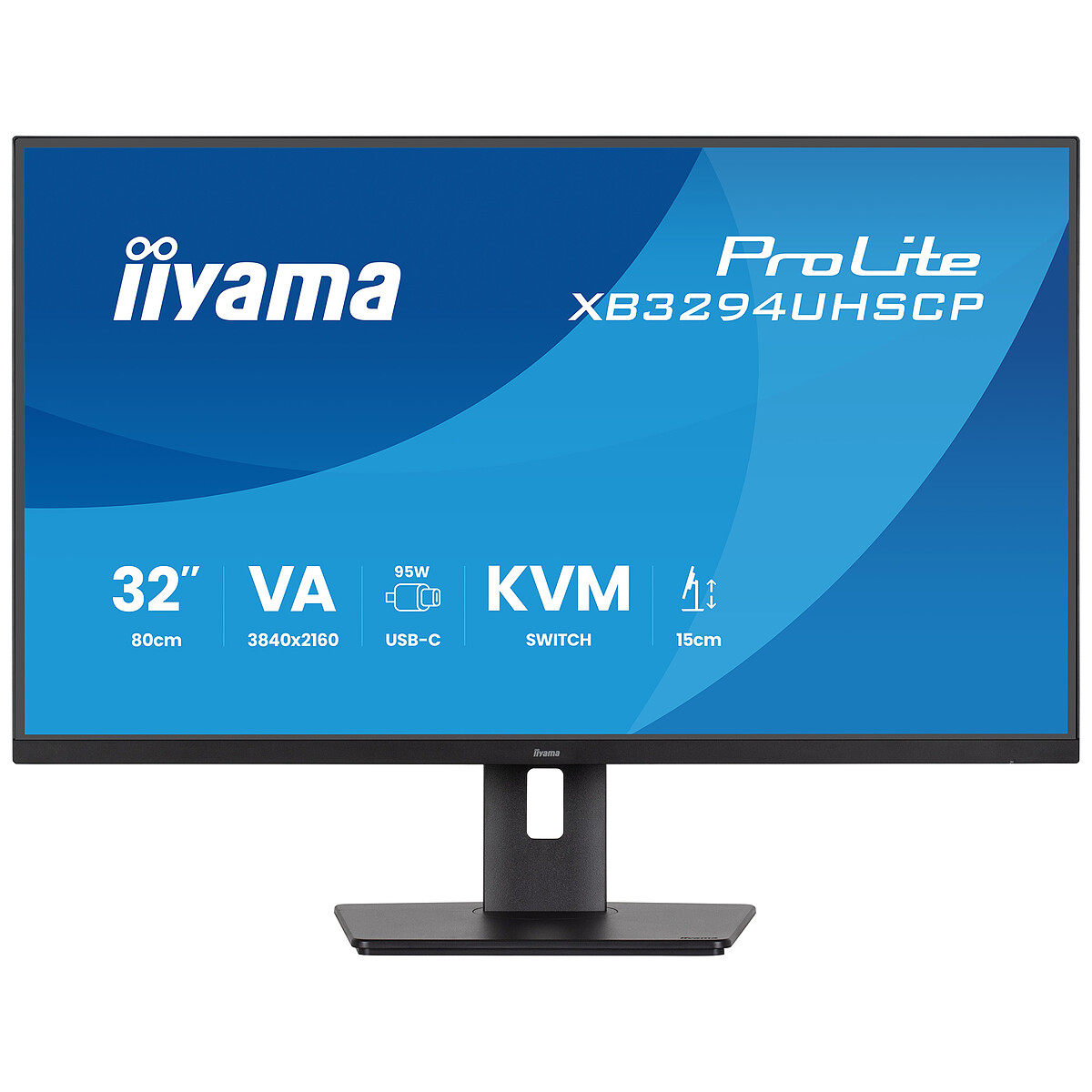 Iiyama XB3294UHSCP B1 31 5 4K 60HzVA2msAdapt.SyncFS - vue 3