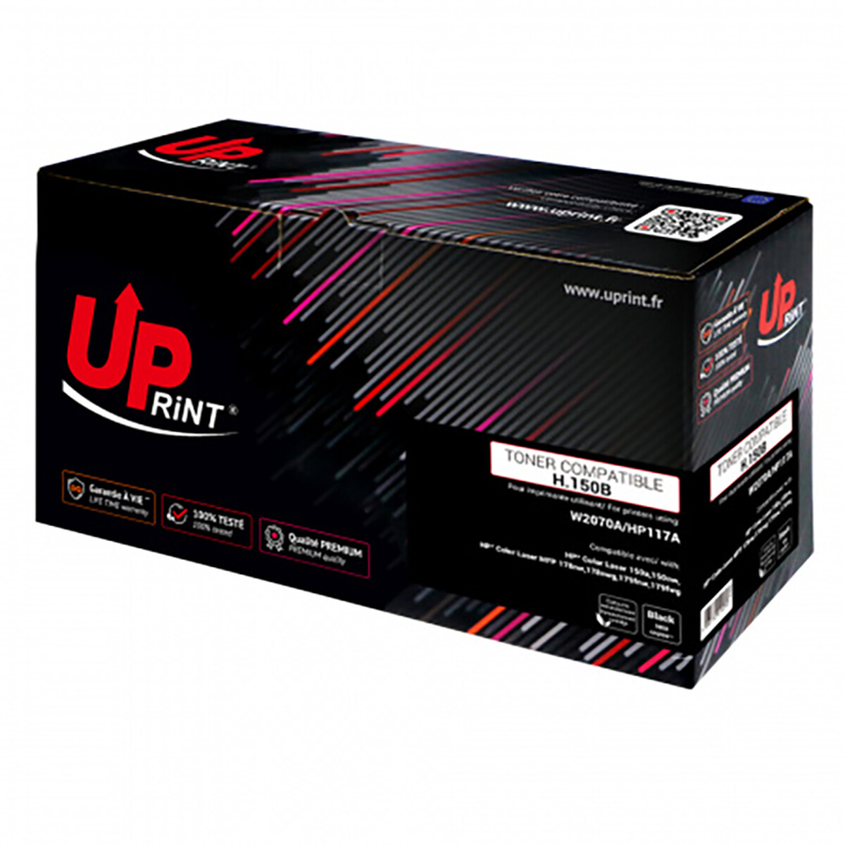 UPrint Toner compatible HP 117A W2070A (Noir)