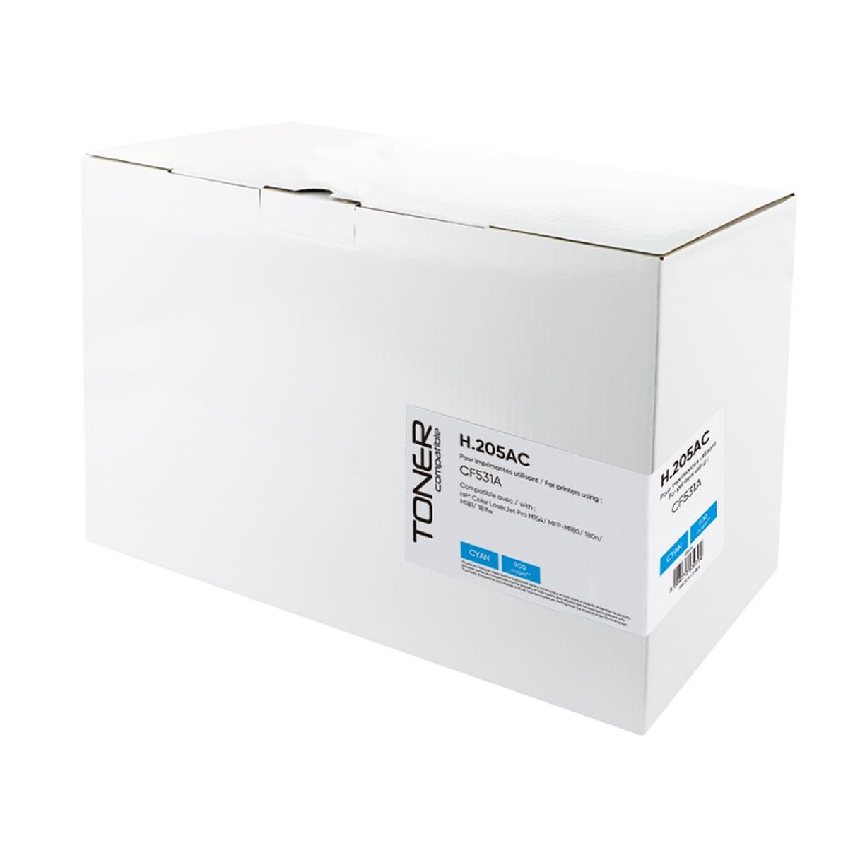 Toner compatible HP 205A CF531A (Cyan) - Générique