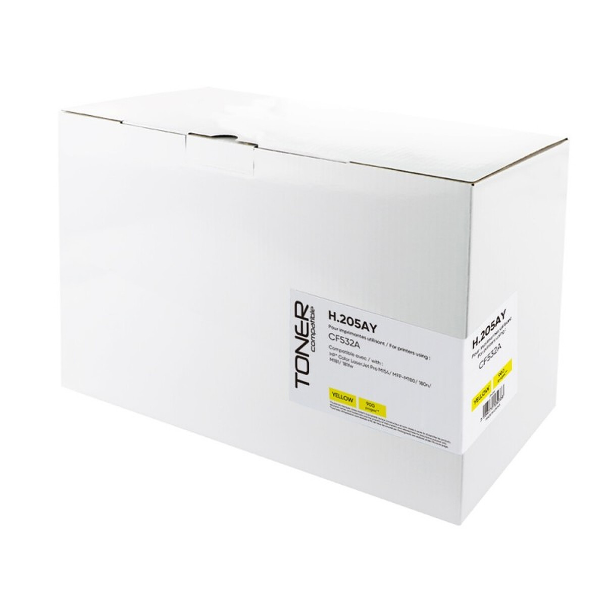 Toner compatible HP 205A CF532A (Jaune) - Générique