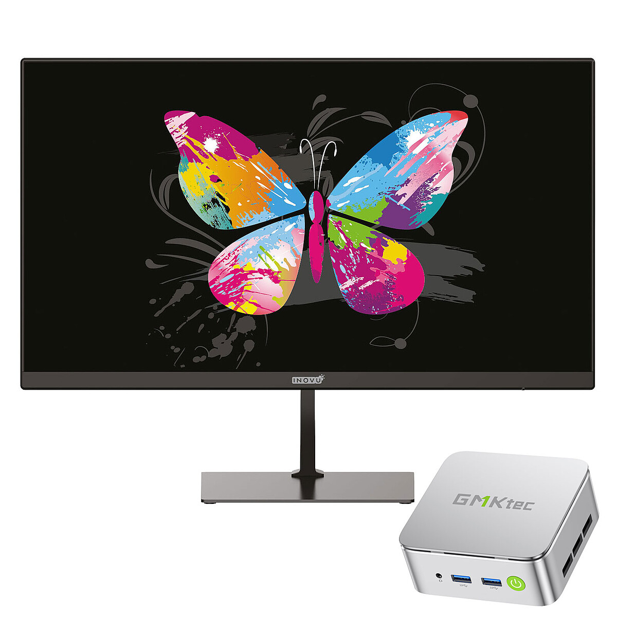 Mini PC Workstation G10 3500U 16/1024 23.8" W11P - Générique