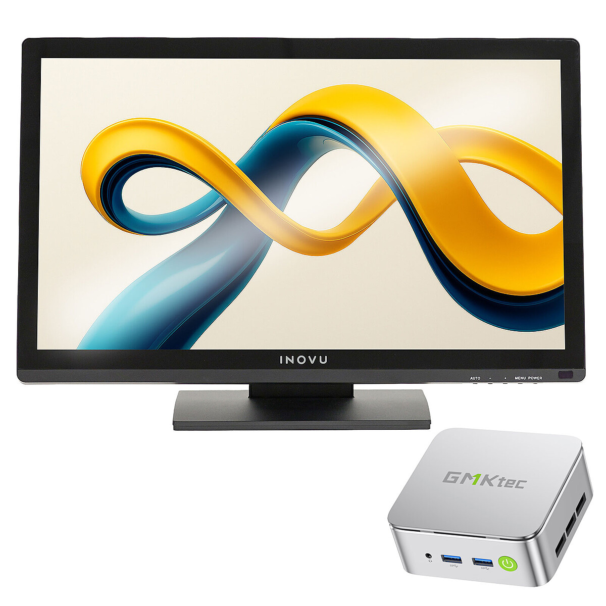 Mini PC Workstation G10 3500U 16/512 21.5" Tactile W11P - Générique