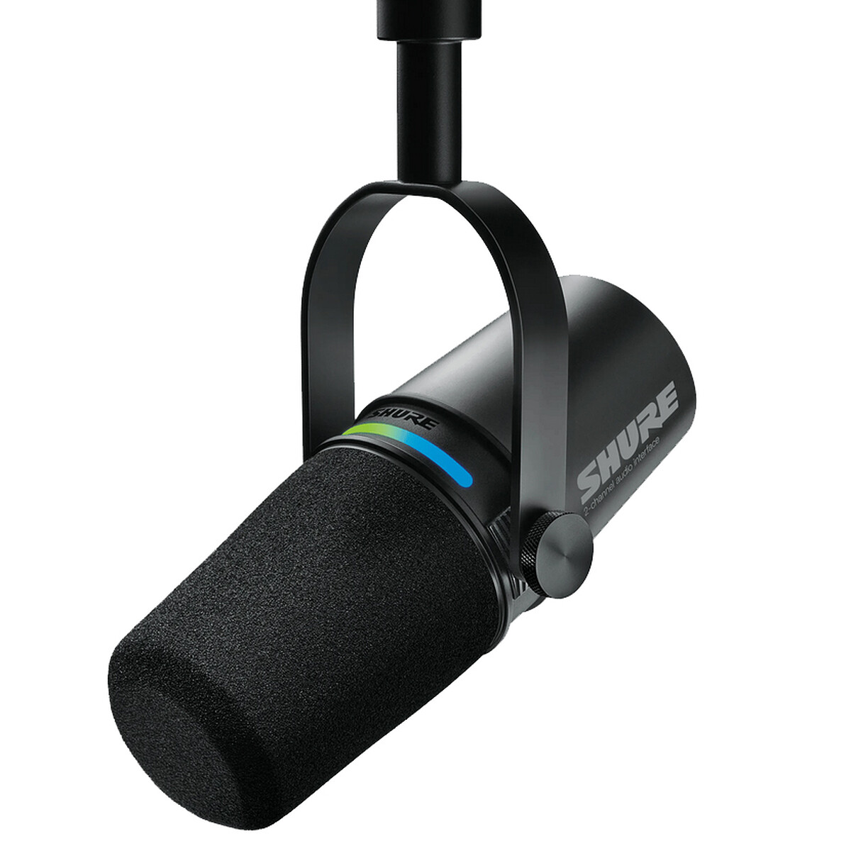 Microphone Dynamique Shure MV7i – USB/XLR, Podcasting, Directivité Cardioïde