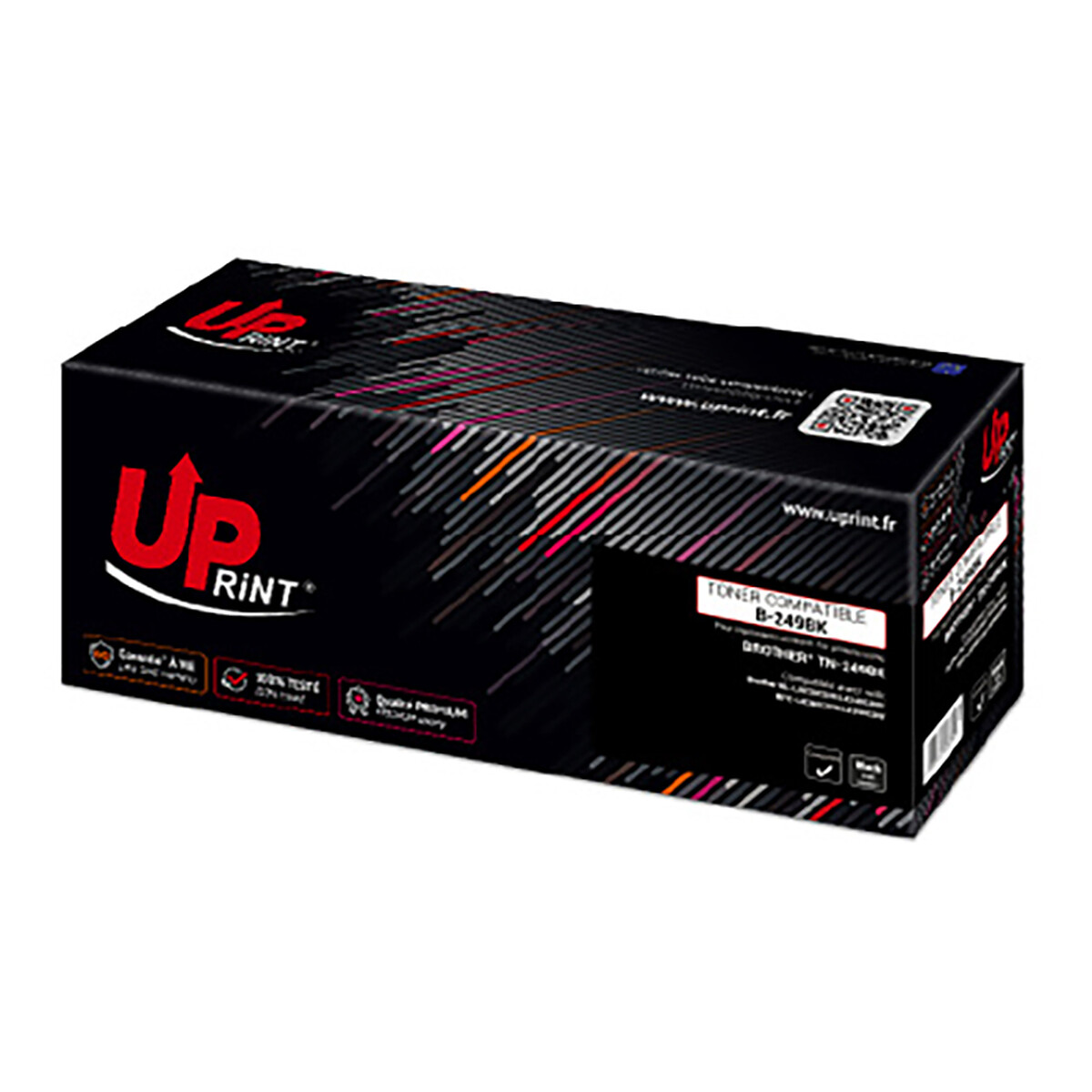 Toner UPRINT compatible Brother TN 249BK Neuf