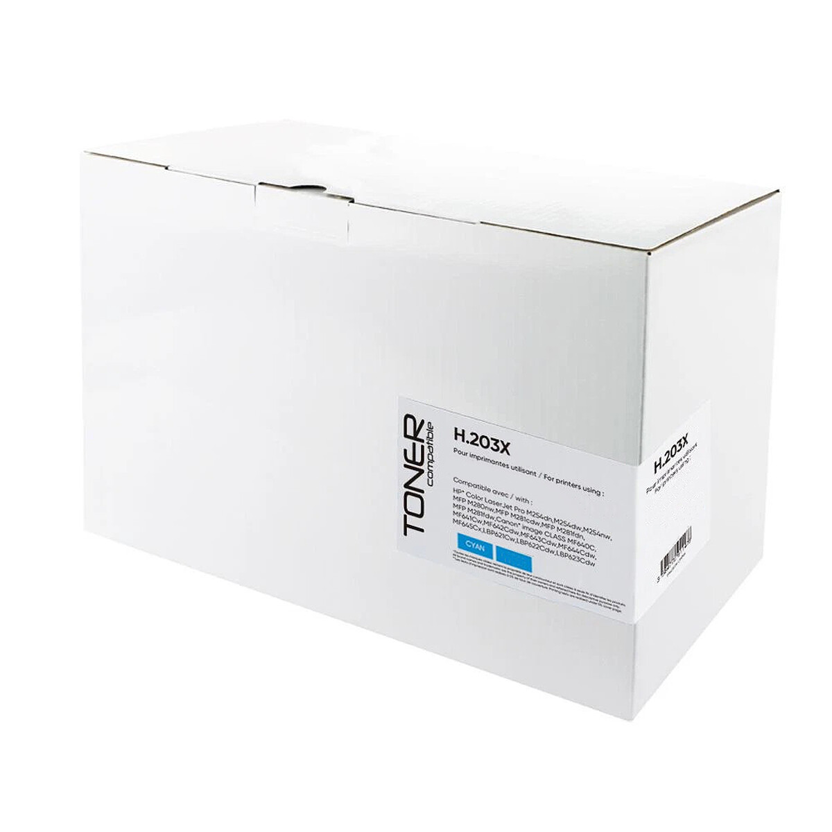 Toner compatible HP 203X CF541X (Cyan) - Générique