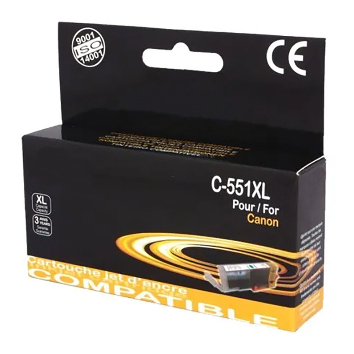 Cartouche CLI 551XL Cyan