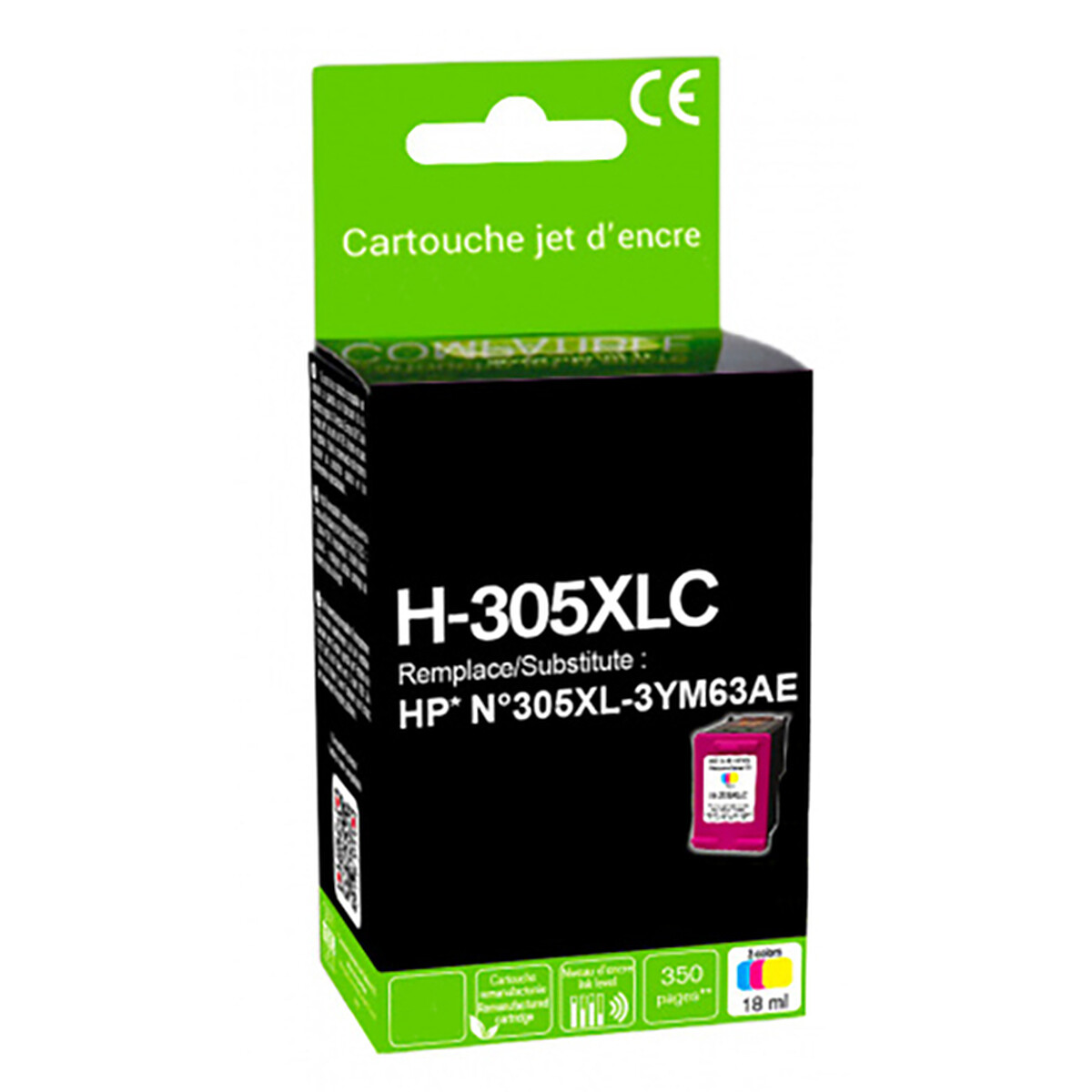 Cartouche HP 305XL (Couleur) - Générique