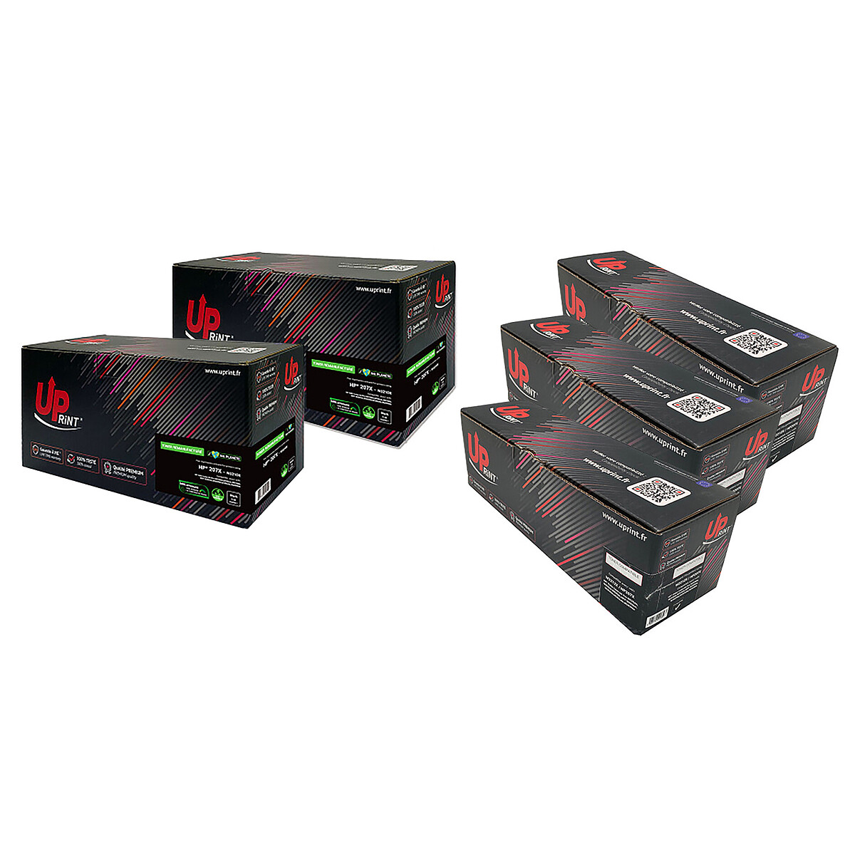 UPrint Multipack 5x toners compatibles HP 207X (Multicolore) - Uprint