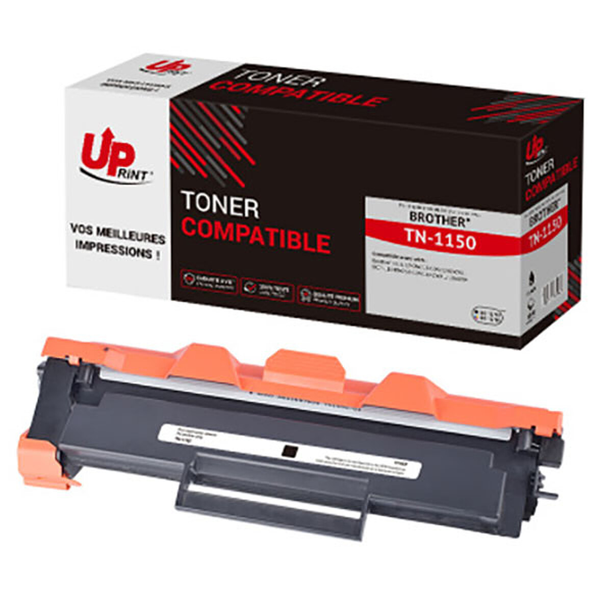 UPrint Compatible Brother TN-2020 (Noir) - Uprint