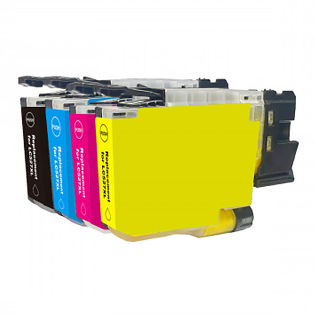 Multipack compatible Brother LC527XL (1x noir, 1x cyan, 1x magenta, 1x jaune) - Générique