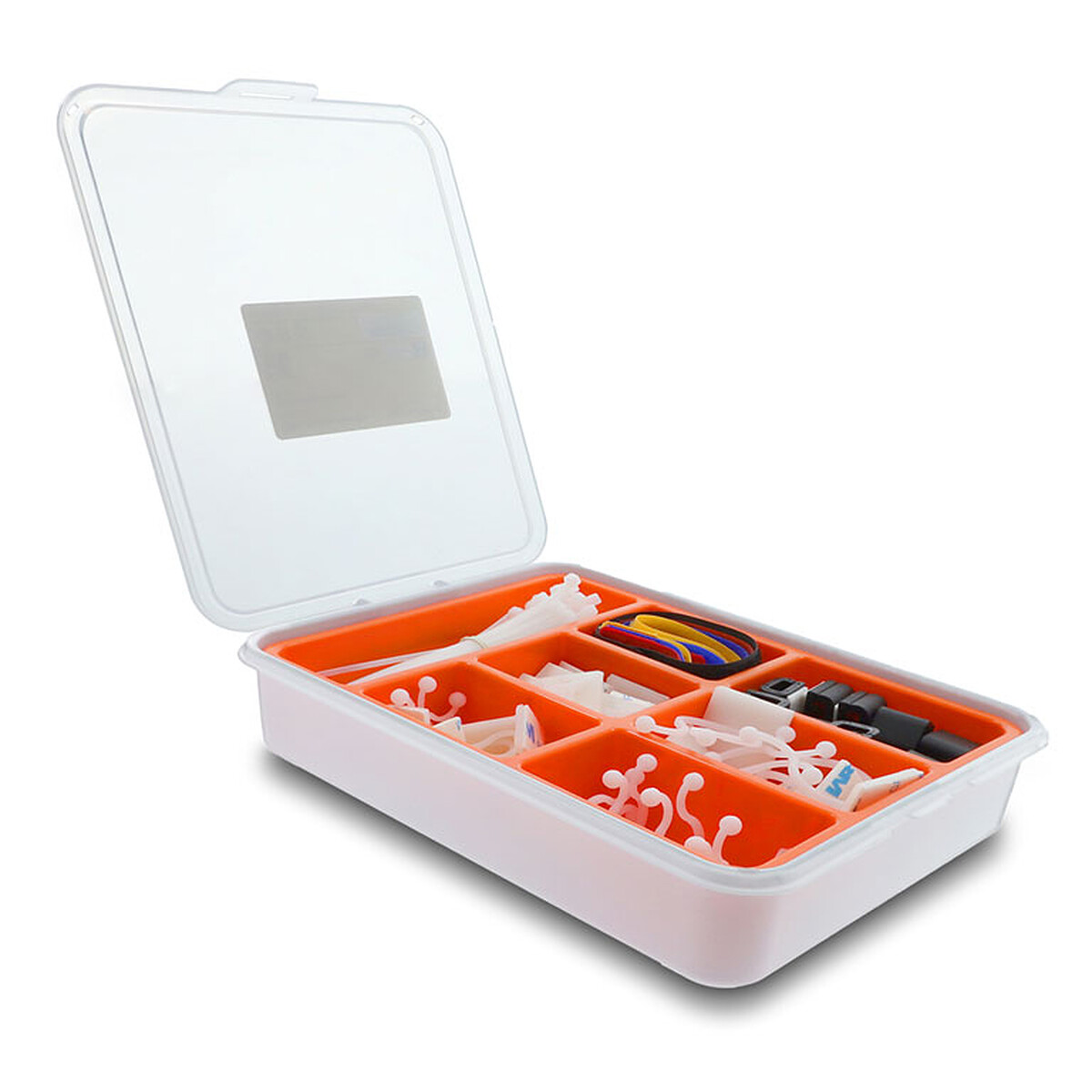 DeLock Kit de gestion de câbles - 99 pièces - Delock