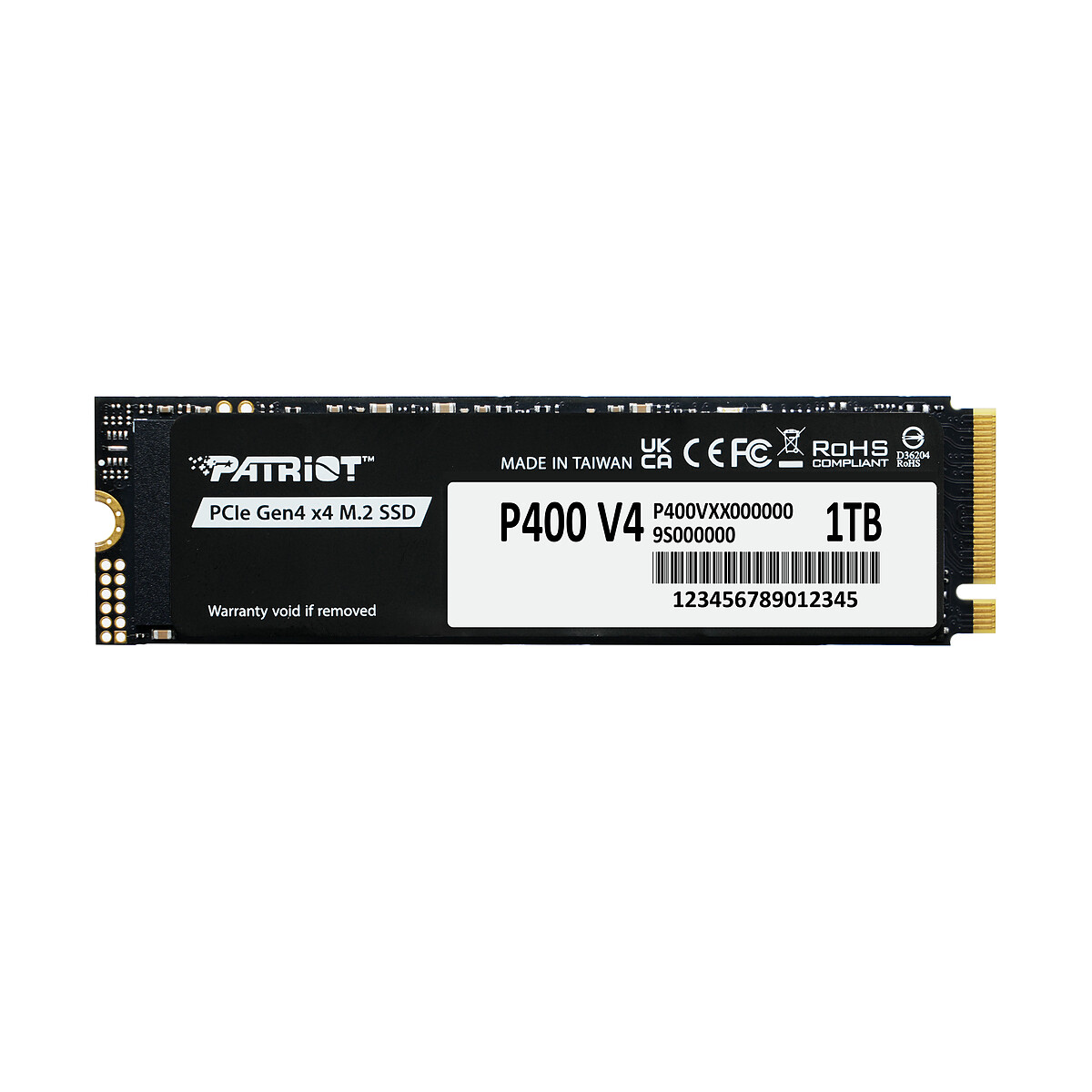 Patriot SSD P400 V4 - vue 2