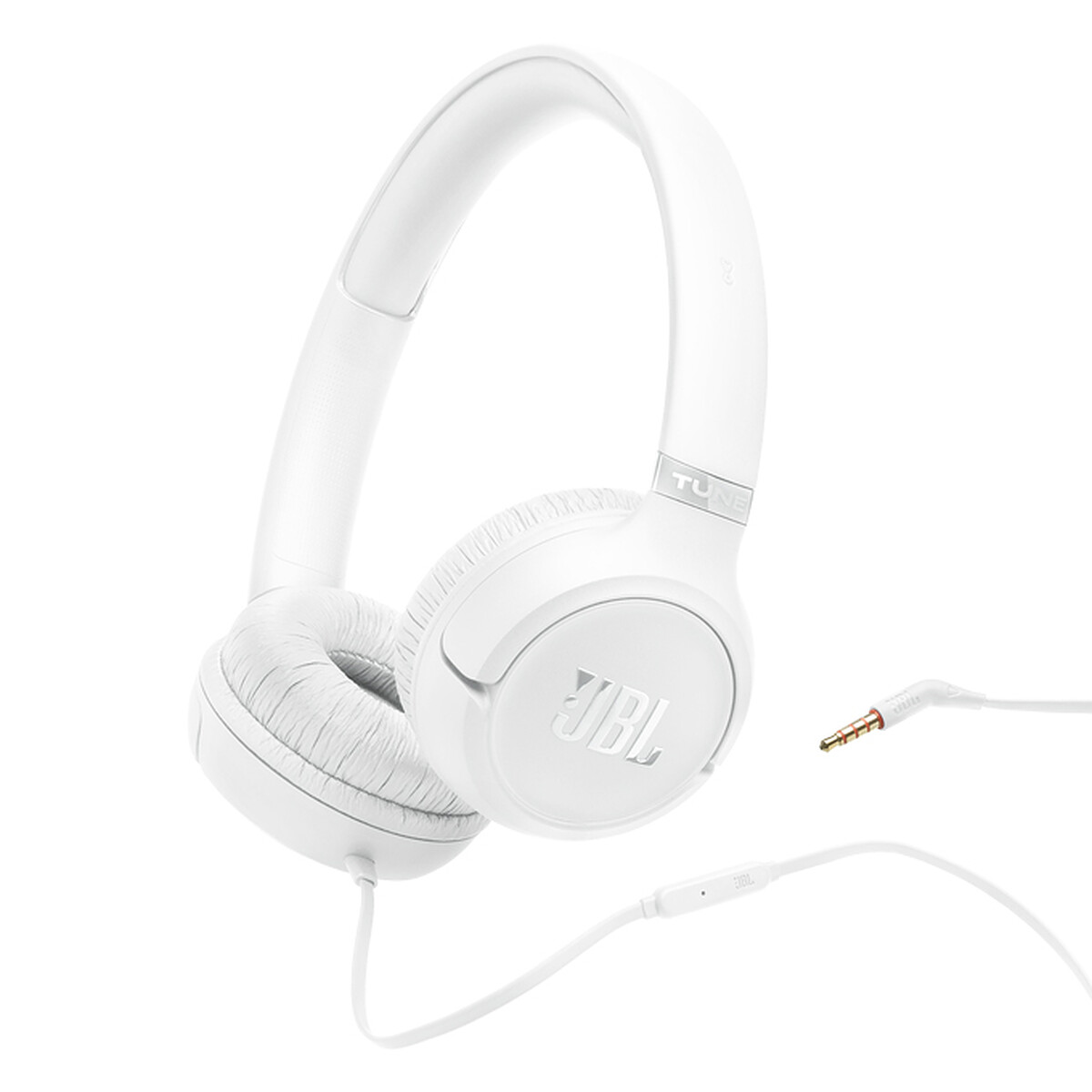 JBL Tune 530 Casque Filaire Supra auriculaire Confortable avec Micro Son JBL Pure Bass préréglages EQ Design Pliable et câble Anti nœuds - vue 4