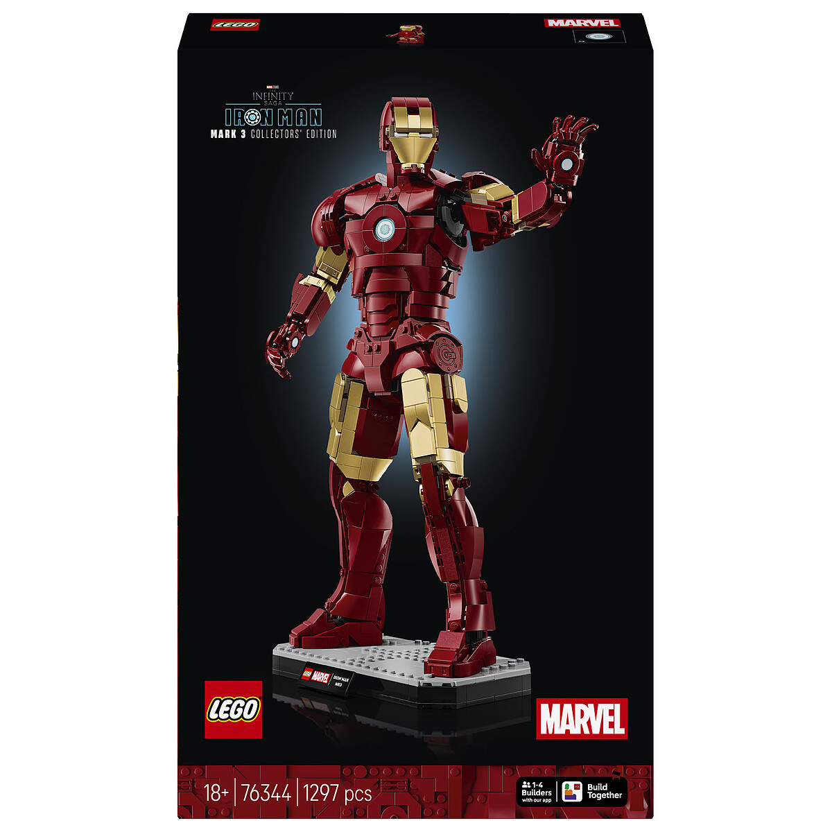 LEGO Marvel Iron Man Mark 3 Édition Collector 76344 - vue 3