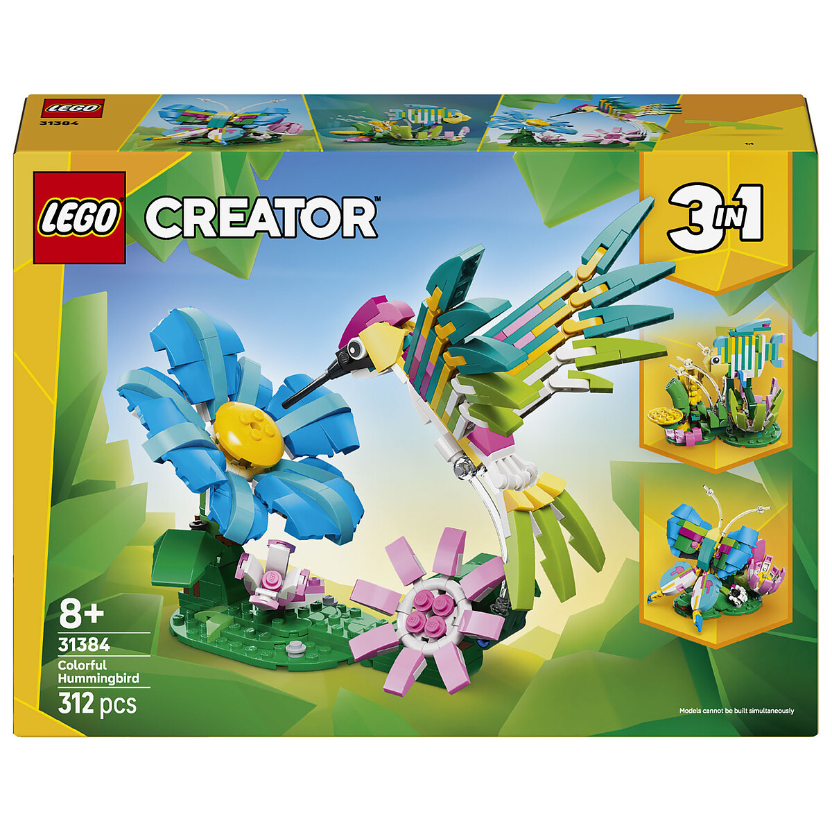 LEGO® Creator 31384 Animaux sauvages : le colibri coloré