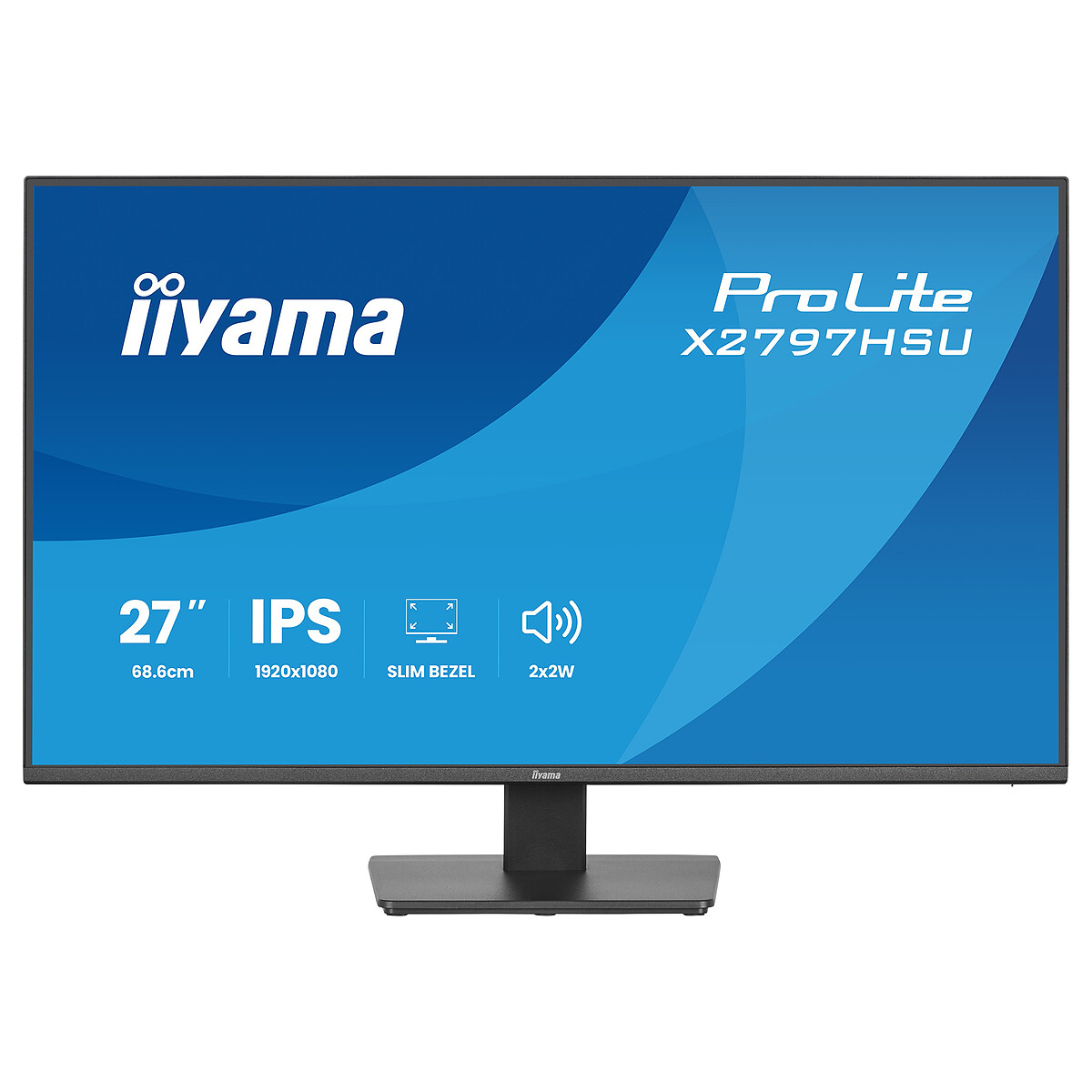 Ecran PC iiyama ProLite X2797HSU B1 27 1920 x 1080 Full HD LED - vue 5