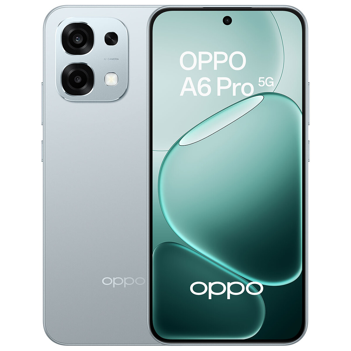 OPPO A6 Pro 5G Titane Lunaire (8 Go / 256 Go) - Oppo