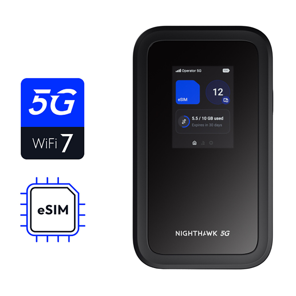 Netgear Nighthawk M7 avec eSIM (MR7150)