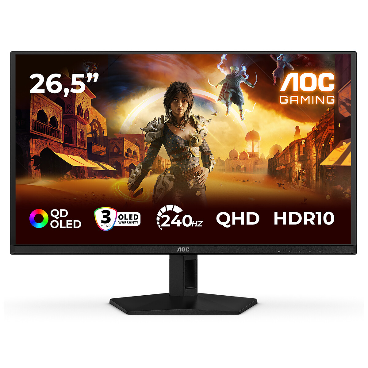 AOC G4 Q27G41ZDF écran plat de PC 67 3 cm 26.5 2560 x 1440 pixels Quad HD QD OLED Neuf - vue 6