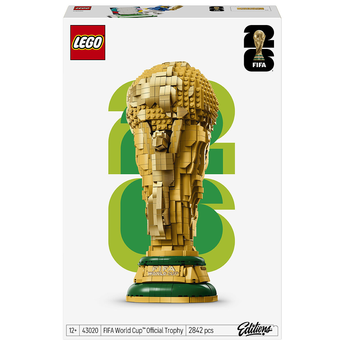 LEGO Editions 43020 Trophée Officiel de la Coupe du Monde de la FIFA - Lego
