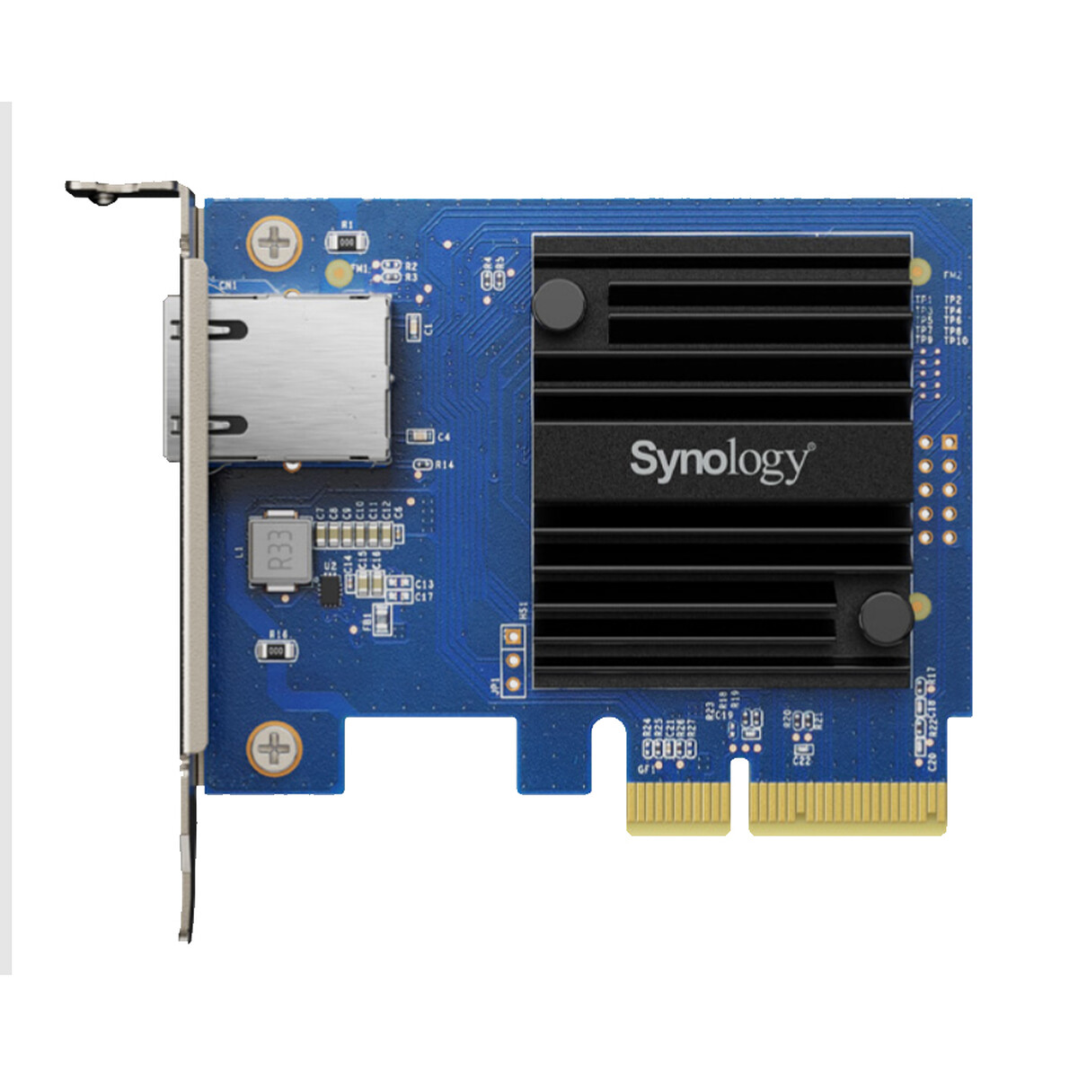 Synology E10G30 T1 Adaptateur réseau PCIe 4.0 x8 profil bas 10Gb Ethernet x 1