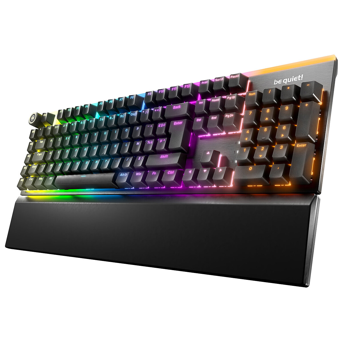 Clavier Mécanique Gaming Be Quiet! Light Mount – Silent Tactile, ARGB - vue 9