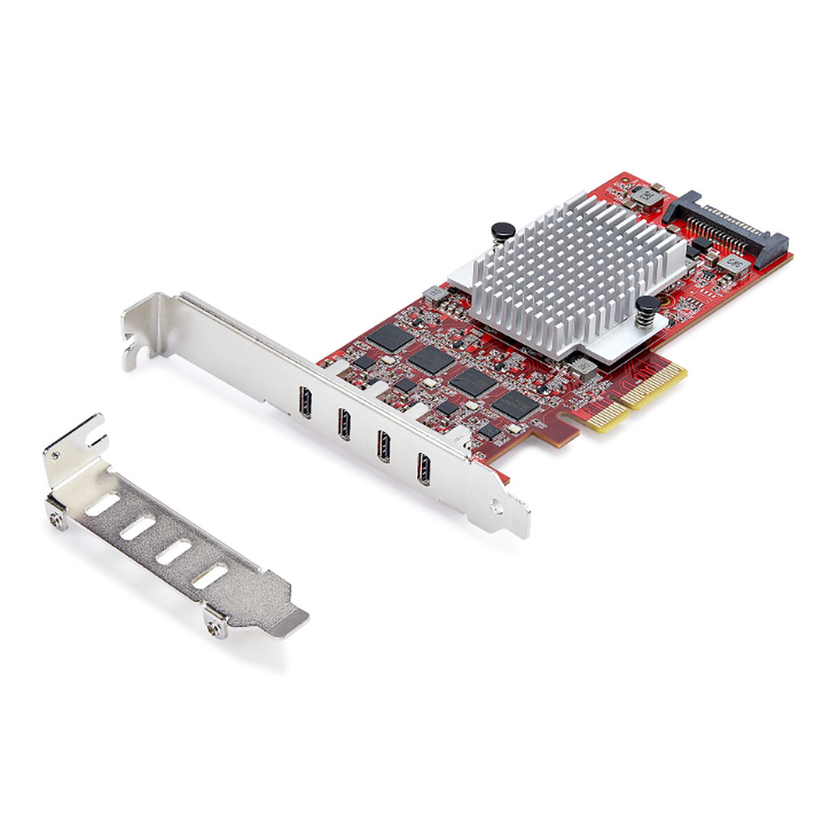 StarTech.com Carte Contrôleur PCI Express vers 4 ports USB-C 3.1 Support standard installé - Startech Com