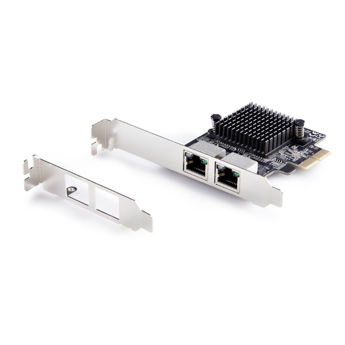 StarTech.com Carte réseau PCI Express à 2 ports RJ45 Ethernet 5 GbE - Startech Com