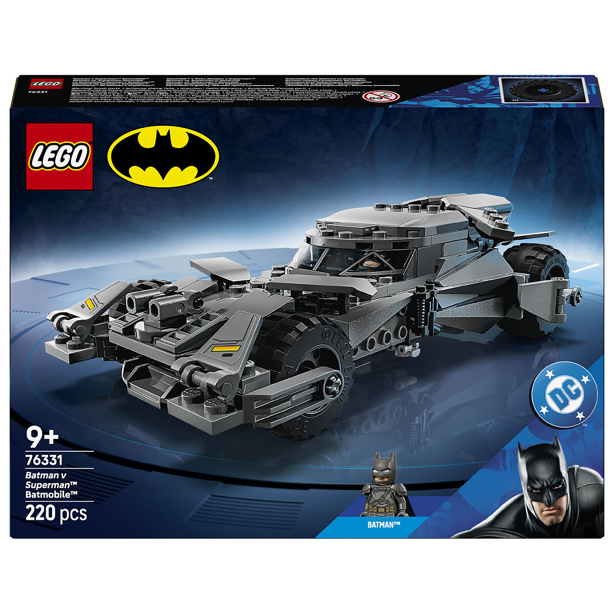 LEGO DC Comics 76331 La Batmobile de Batman v Superman - Lego